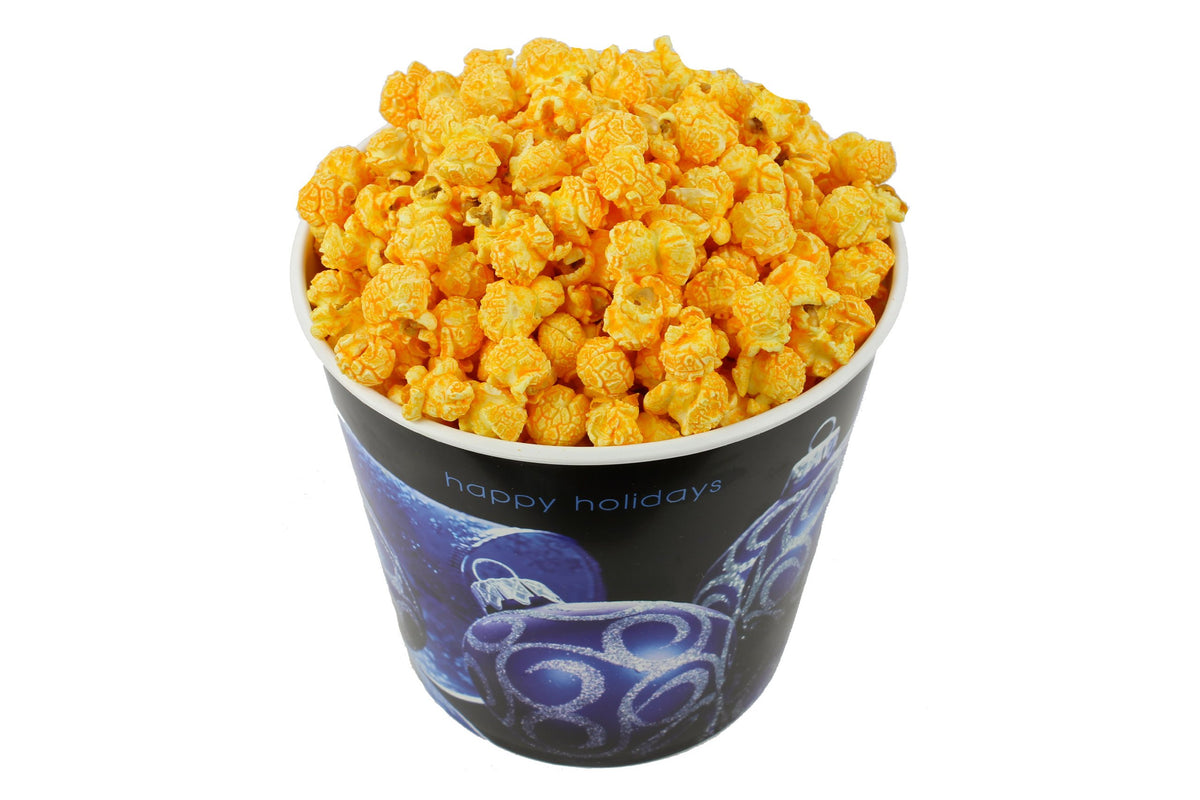 Cheddar Cheese Popcorn 1-Gallon Reusable Plastic Container W387