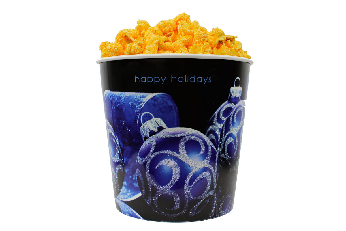 Cheddar Cheese Popcorn 1-Gallon Reusable Plastic Container W387