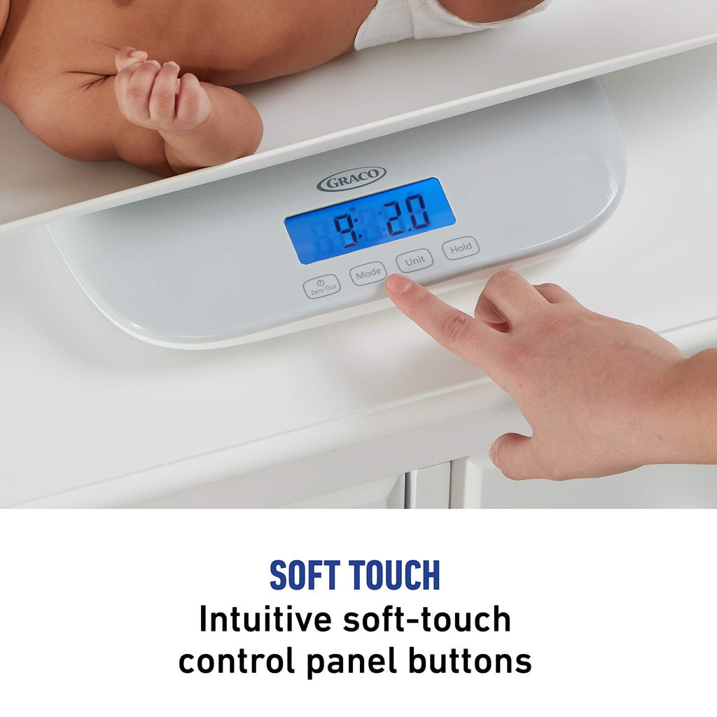 Digital LCD Multifunction Baby Weight Scale, 220 Lb Capacity O3078