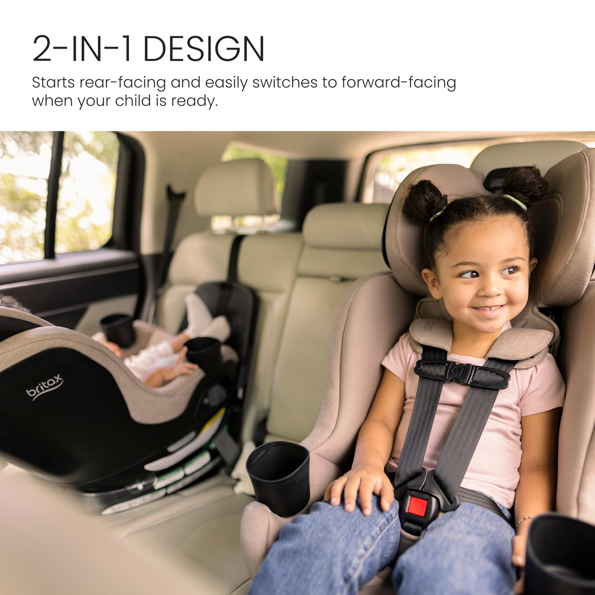 Teak Rotating Convertible Car Seat K678