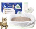 100 PCS Jumbo Cat Litter Box Liners 36"x19" H611827