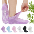 Diabetic Non-Slip Wide Cuff Bamboo Viscose Ankle Socks 6 pairs B6538