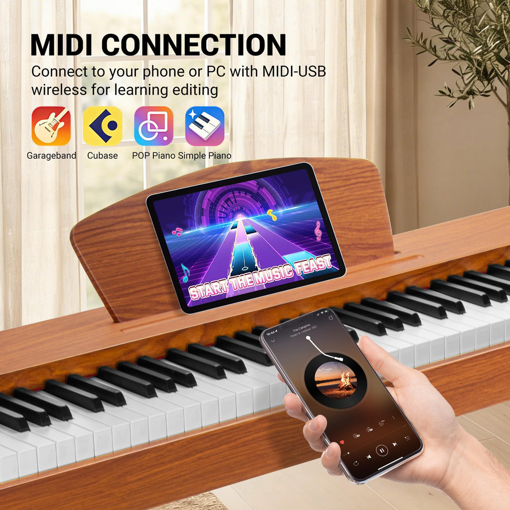 88 Key Weighted Digital Piano M4736