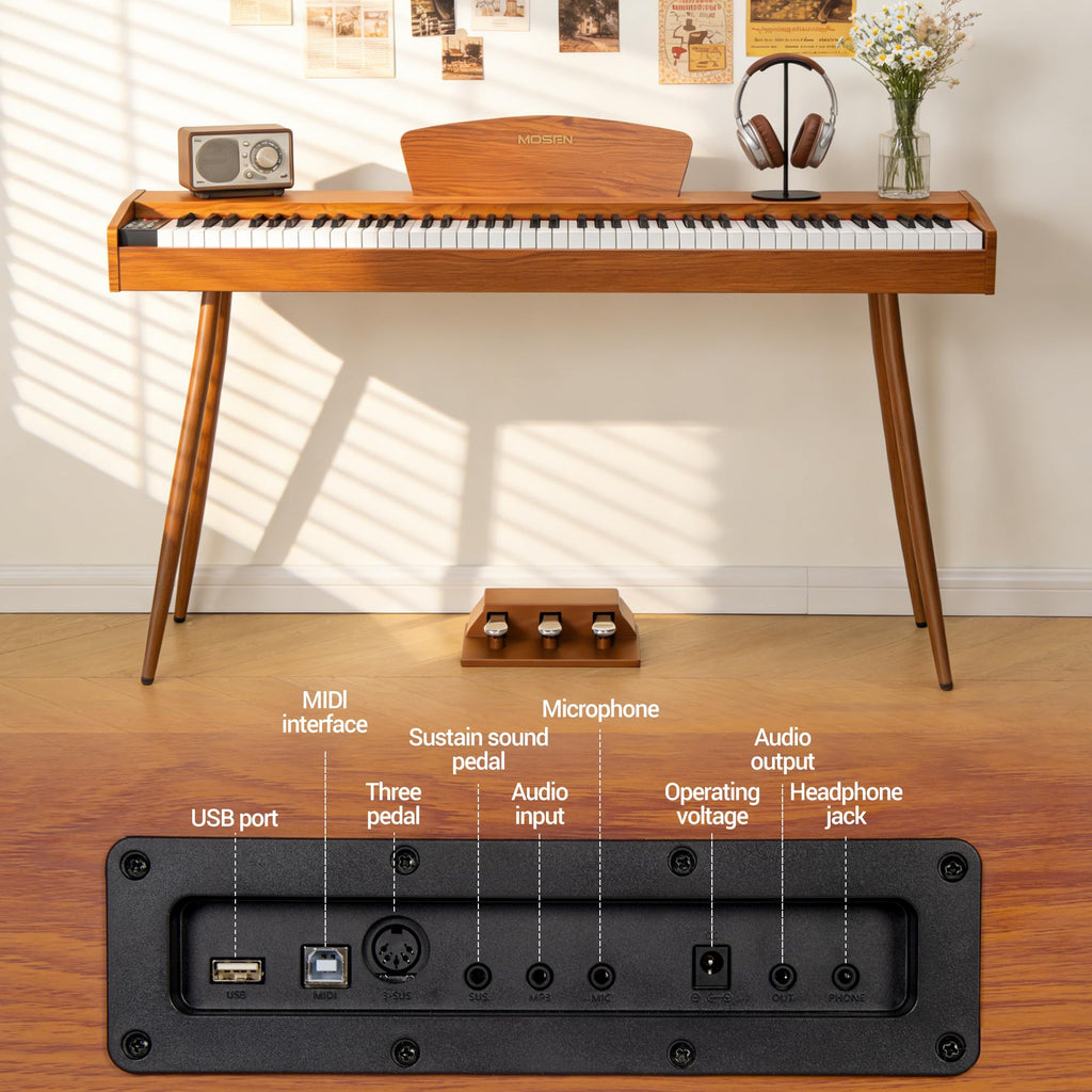 88 Key Weighted Digital Piano M4736
