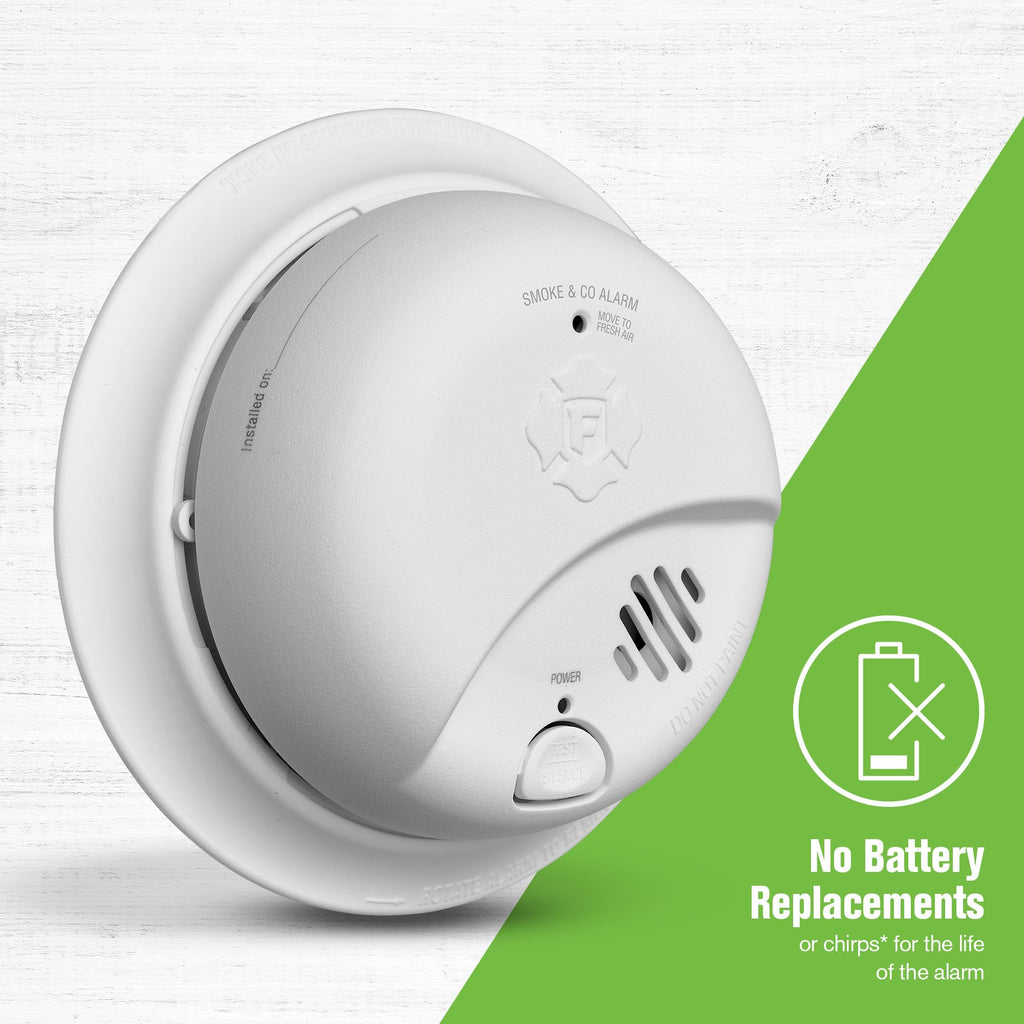 10-Year Battery Combination Smoke & Carbon Monoxide Alarm P76973
