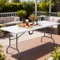 Heavy-Duty 6ft Folding Table with Handle E5681