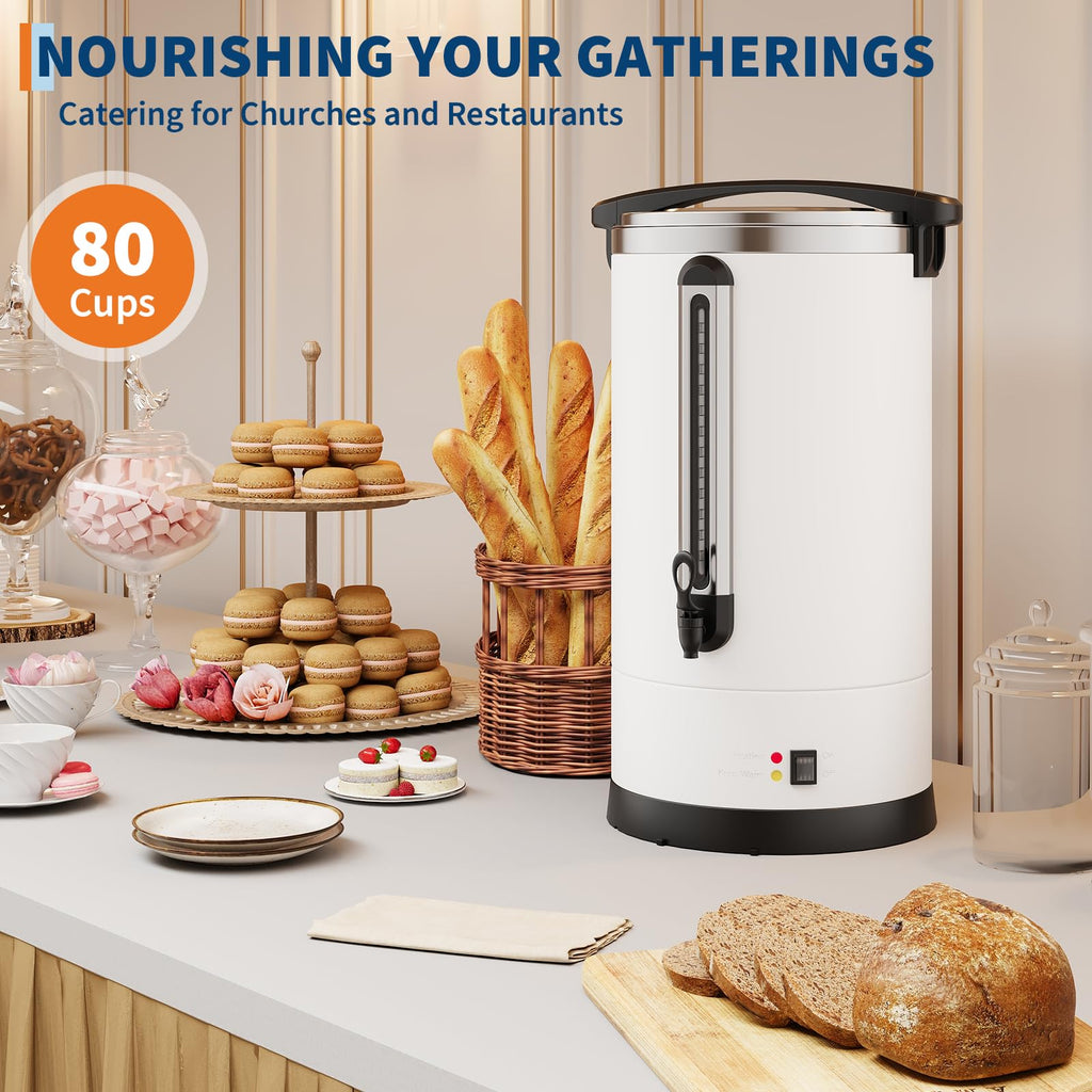 Large Capacity Stainless Steel Electric Coffee Urn F88796