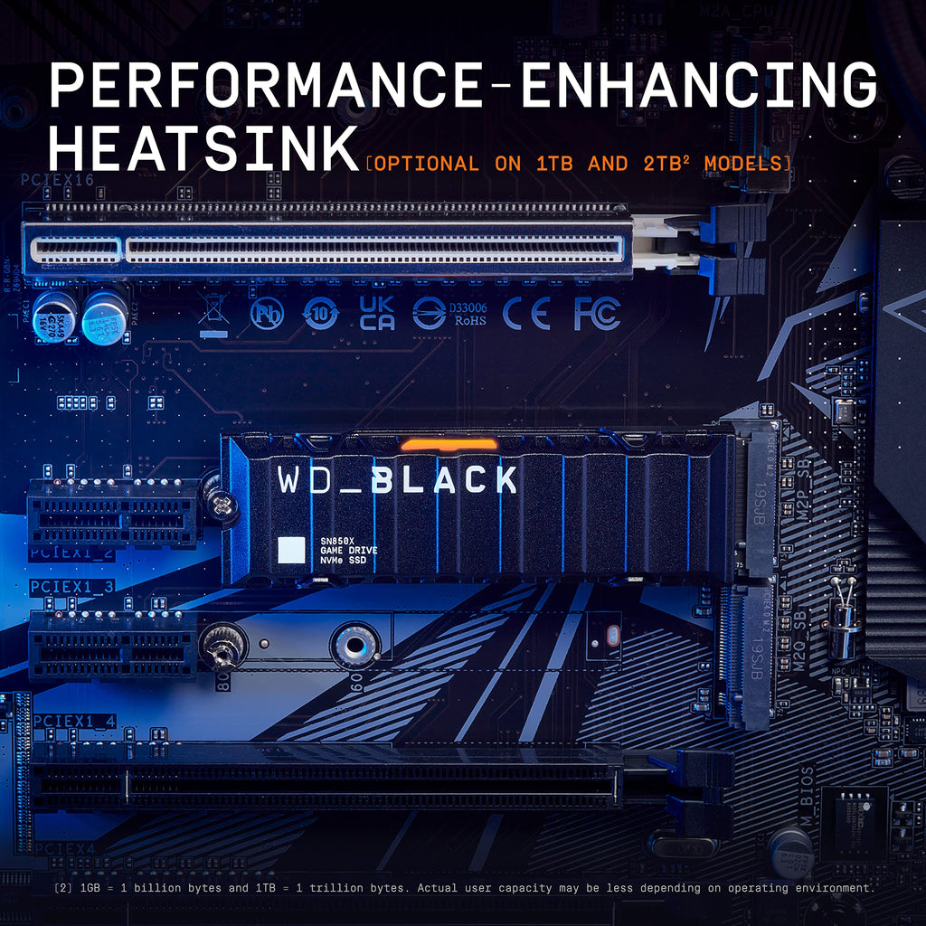2TB NVMe M.2 2280 Internal SSD with Heatsink J692