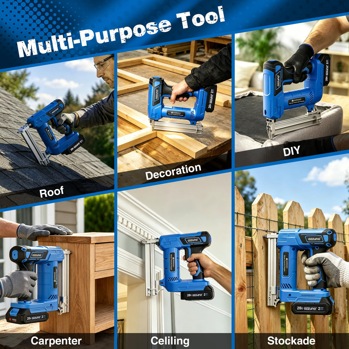 Cordless Brad Nailer Stapler R477487