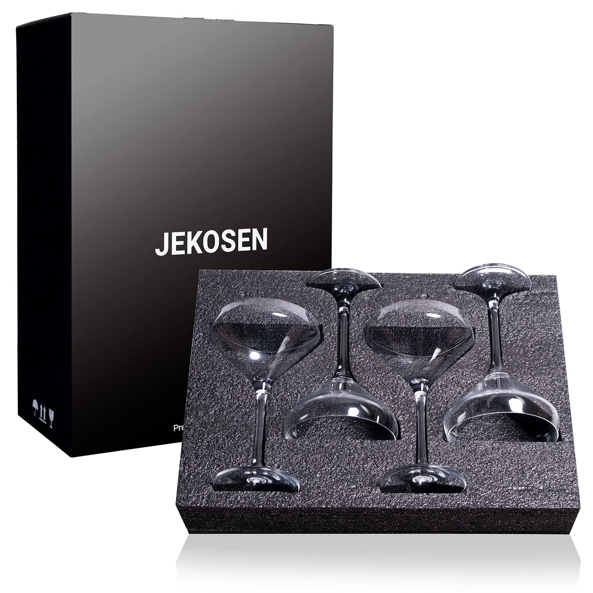 Clear 11 Ounce Set of 4 Cocktail Glasses T438017